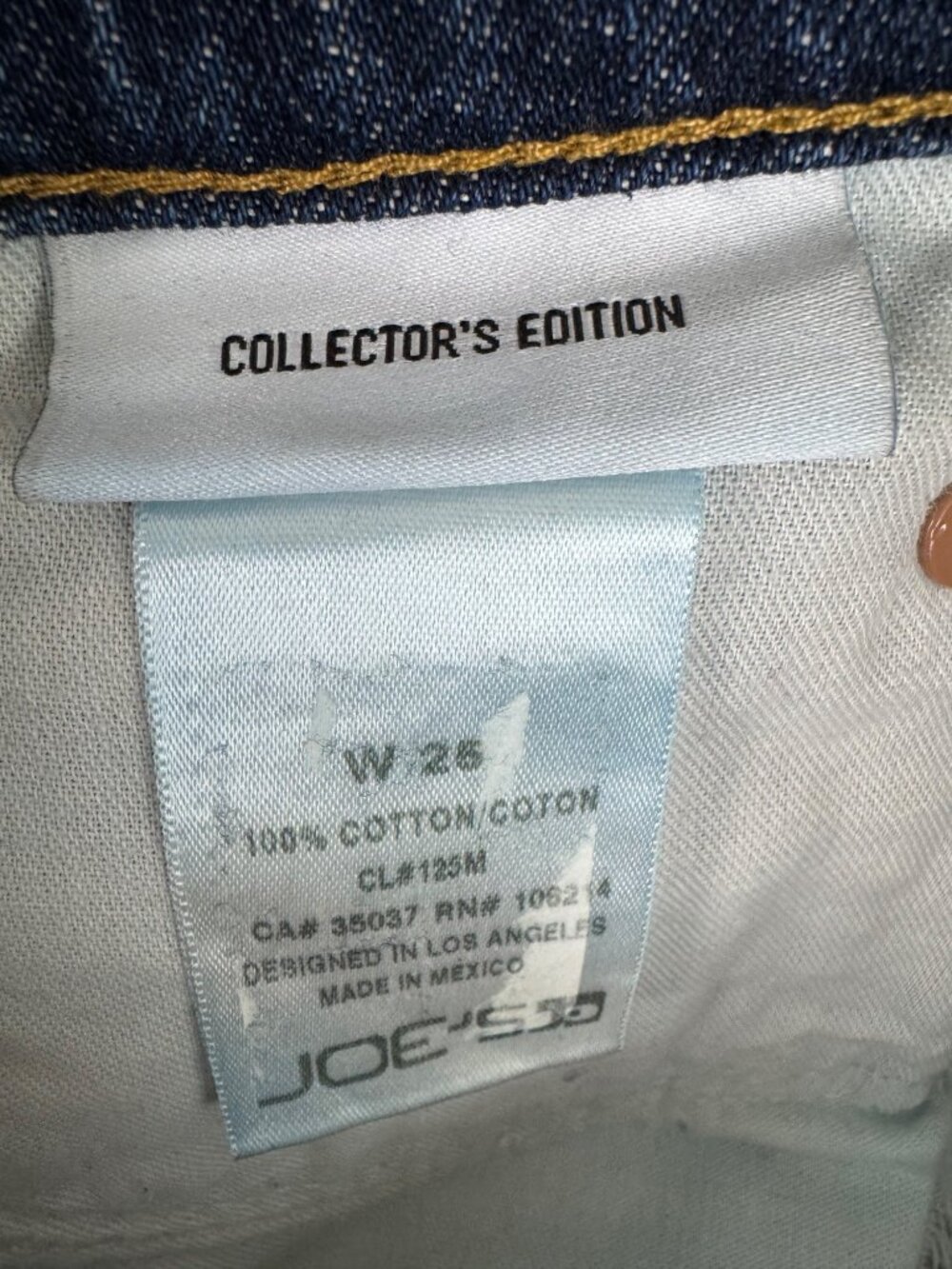 Joes Collectors Edition Distressed Denim Shorts Womens 25 Beach Hippie Travel - Picture 3 of 16